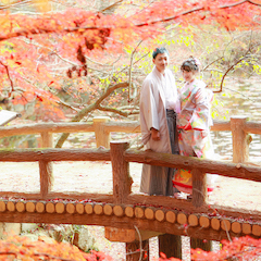 神戸　森林植物園のロケ撮影