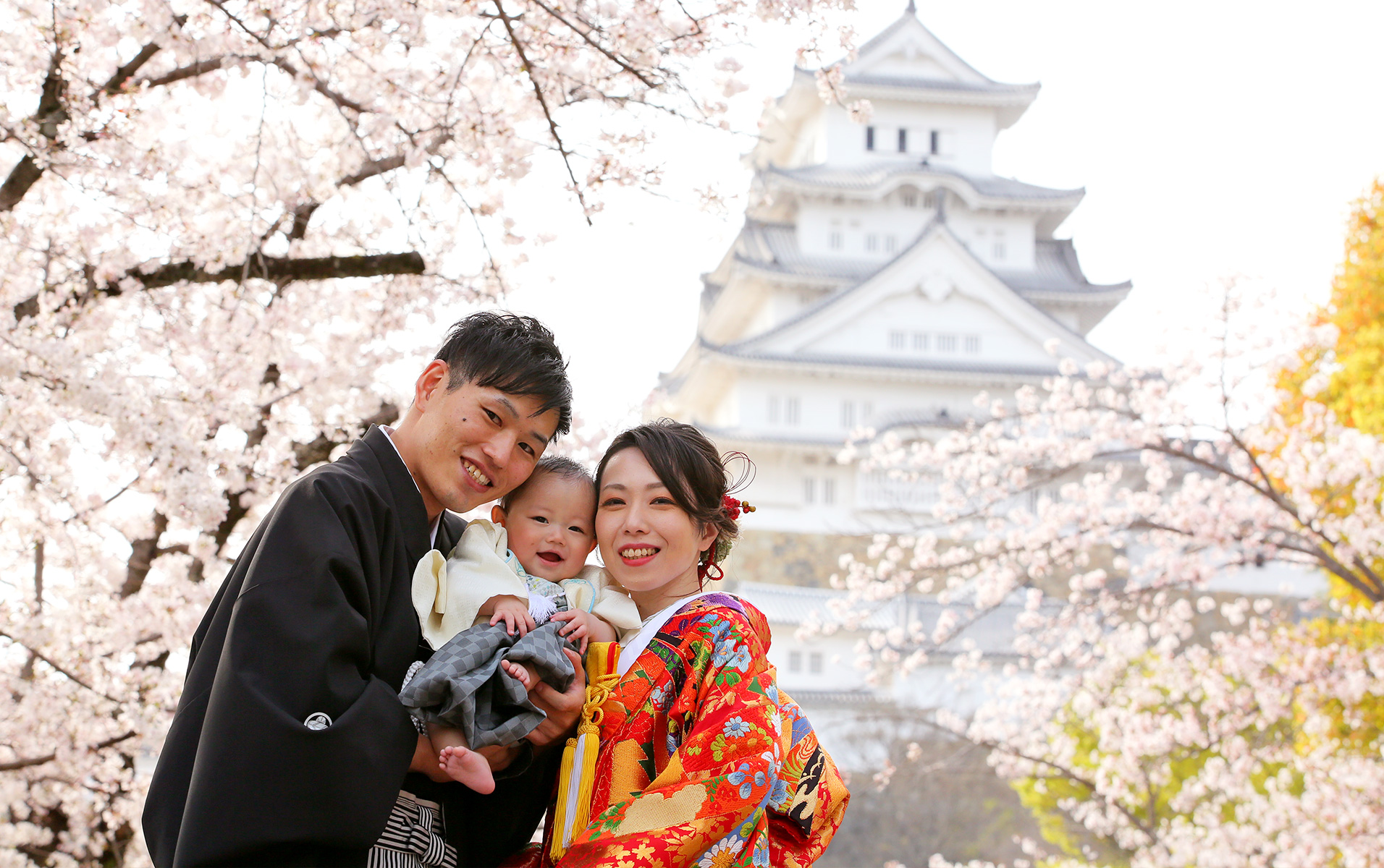 ウェディングフォト春のロケーション撮影