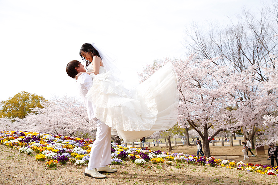 春のロケーション撮影写真02