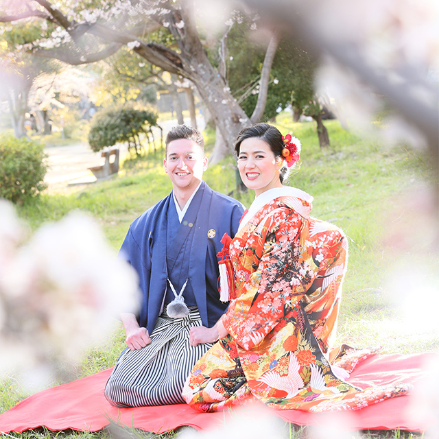 春のブライダルロケ写真07