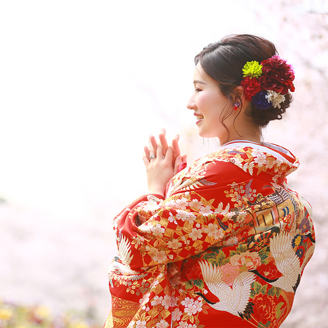 春のブライダルロケ写真06