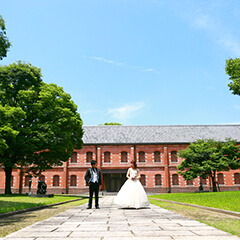 結婚写真：姫路城周辺のブライダルロケ撮影